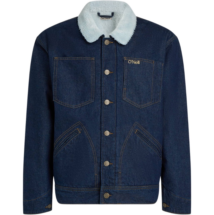 2026 O'Neill Mens O'riginals Denim Jacket 2500166 - Indigo Denim